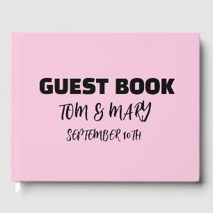 Visitas Libro de BODAS PINK RETRO STYLISH