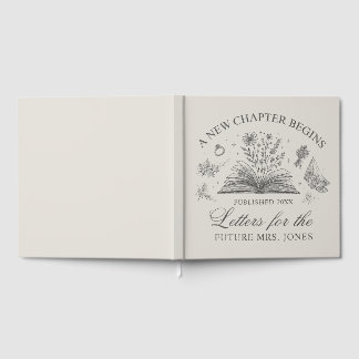 Visitas Libro de Cartas Personalizadas a la Novia Tema del
