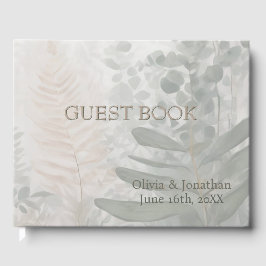 Visitas Libro de firmas de boda Bosque Brumoso