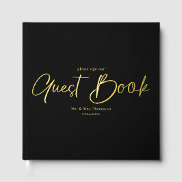 Visitas Libro de firmas de boda personalizado con lámina m