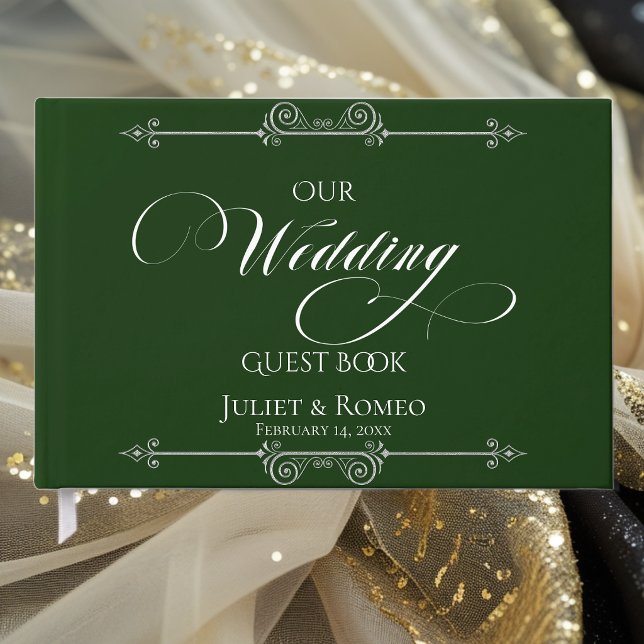 Visitas Libro de Firmas de Nuestra Boda - Esmeralda (Subido por el creador)