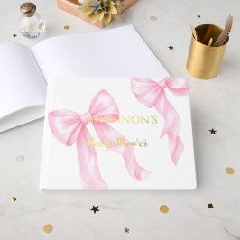 Visitas Libro de firmas de papel de aluminio para baby sho