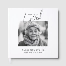 Visitas Libro de Funeral Celebración de Vida Amada por Sie