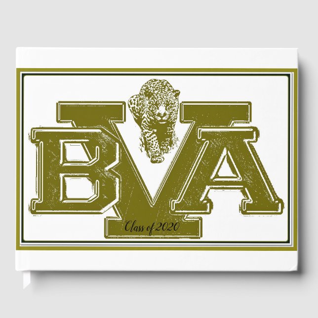 Visitas LIBRO DE INVITACIÓN DE BVA Graduation Party (Anverso)