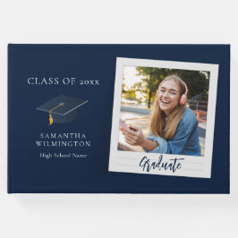 Visitas Libro de invitado de Fiesta de Graduación de guión