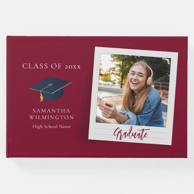 Visitas Libro de invitado de Fiesta de guiones gráficos de (Anverso)