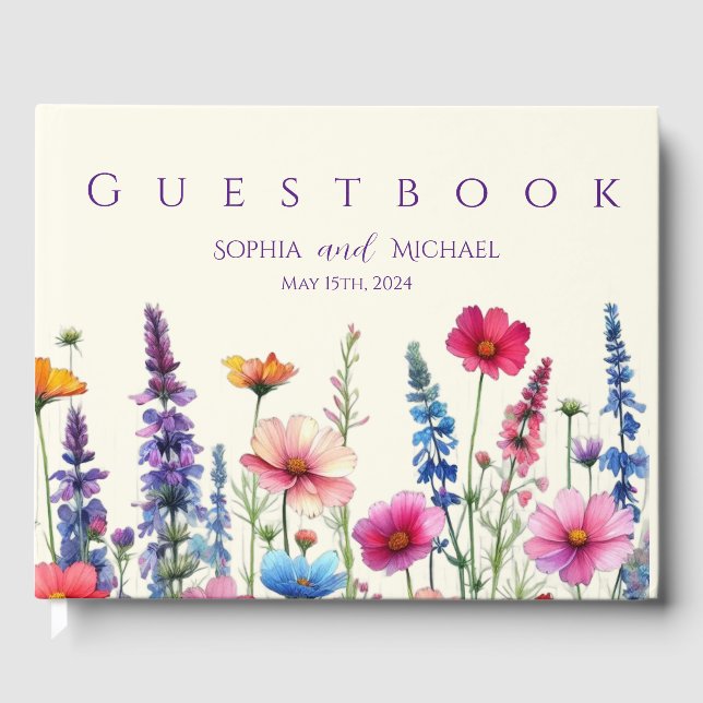 Visitas Libro de Invitado de la Sinfonía de Flores Silvest (Anverso)