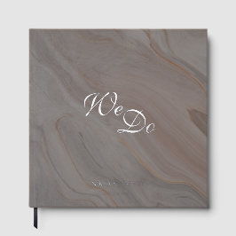 Visitas Libro de invitados para Boda elegante tema negro