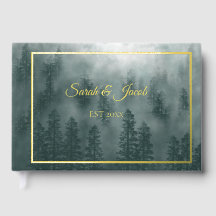 Libro de invitados para boda en Smoky Mountain