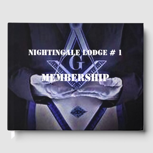 Visitas Libro de membresía de Freemason (Anverso)