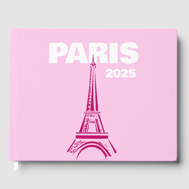 Visitas Libro de mesa de café de viaje a París (Anverso)