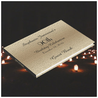 Visitas Libro de Recuerdos/Invitados de Fiesta de Cumpleañ