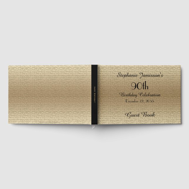 Visitas Libro de Recuerdos/Invitados de Fiesta de Cumpleañ (Lleno)