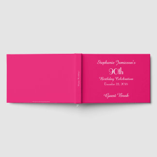 Visitas Libro de Recuerdos/Invitados Personalizado Fiesta 