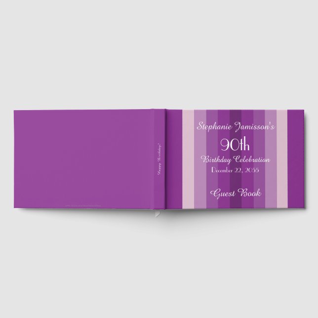 Visitas Libro de Recuerdos/Invitados Personalizado Fiesta  (Lleno)
