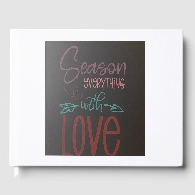 Visitas Libro de regalo de boda (Anverso)