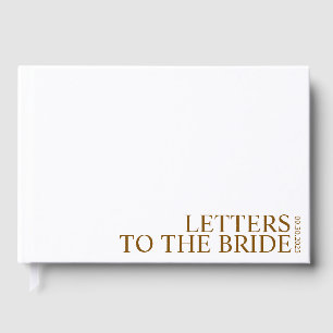 Visitas Libro de Regalos para la Novia Personalizado Álbum