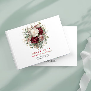 Visitas Libro de Registro de Señal Dorada de Floristería M