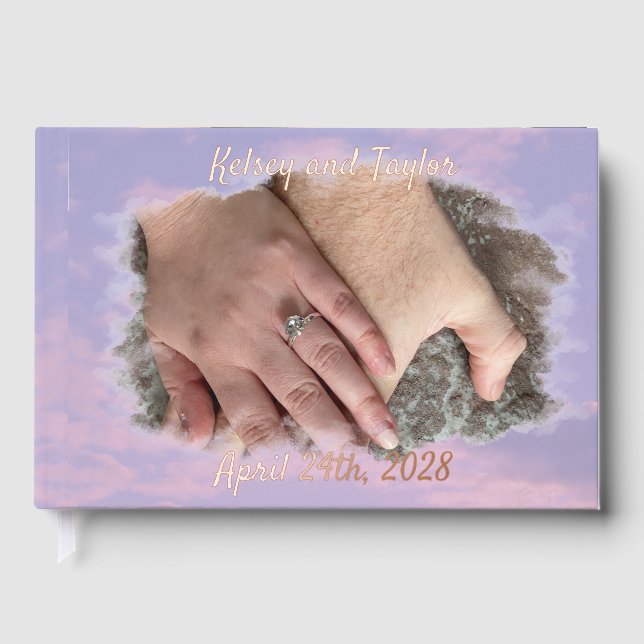 Visitas Libro de Relieve metalizado Dream Clouds Lover (im (Anverso)