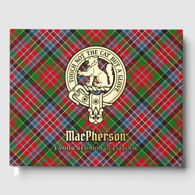 Visitas Libro invitado de la Reunión de la Familia MacPher (Anverso)