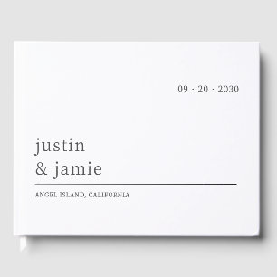 Visitas Libro minimalista de Bodas