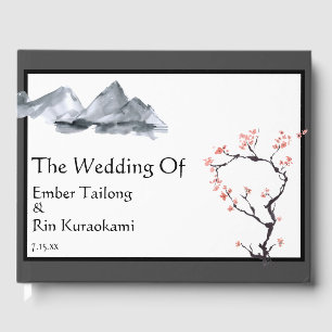 Visitas Montaña Sakura Libro de Bodas Casual