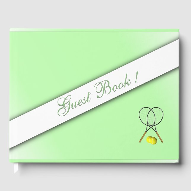 Visitas Personalizado de tenis Libro Verde (Anverso)