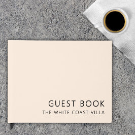 Visitas Pink Vacation Rental QR Code Comentarios Libro de 