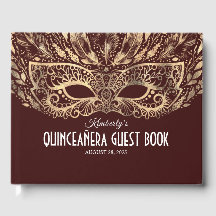 Quinceanera Burgundy y el libro de oro