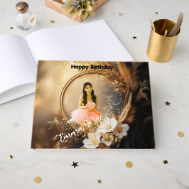 Visitas Quinceañera Celebración Personalizado Libro de Inv