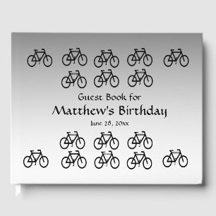 Visitas Resumen de ciclismo deportivo Libro de cumpleaños