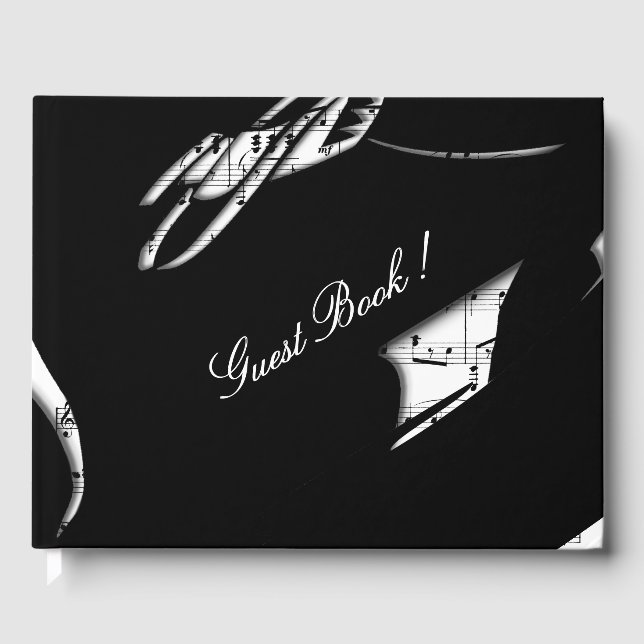 Visitas Resumen del libro invitado de música (Anverso)