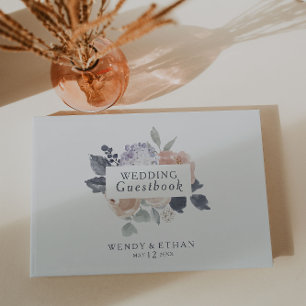 Visitas Simple libro de Bodas de flores rusas