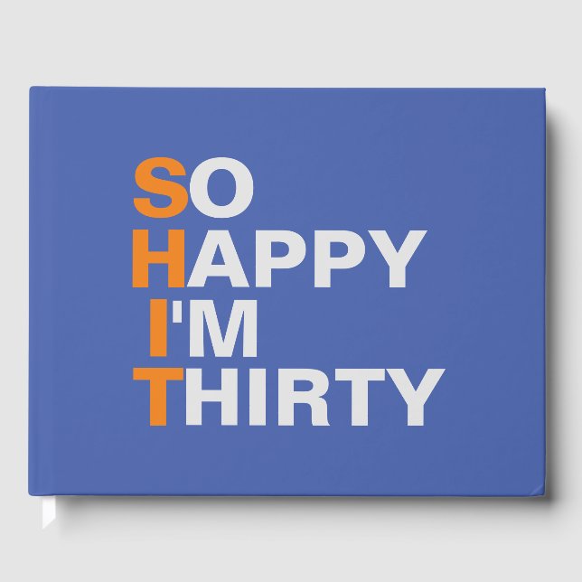 Visitas Tan feliz soy el libro de fiestas de 30 años (Anverso)