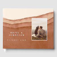 Terracotta Ombre | Libro de Bodas