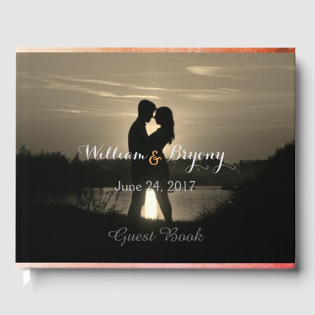 Visitas Tu libro de Bodas personalizado de fotos (Anverso)