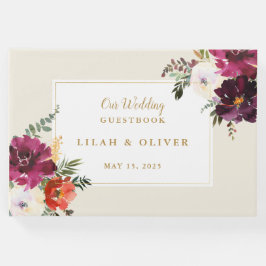 Visitas Wild Autumn Bouquet | Libro de Bodas