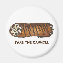 Visite el imán pastelero cannoli italiano