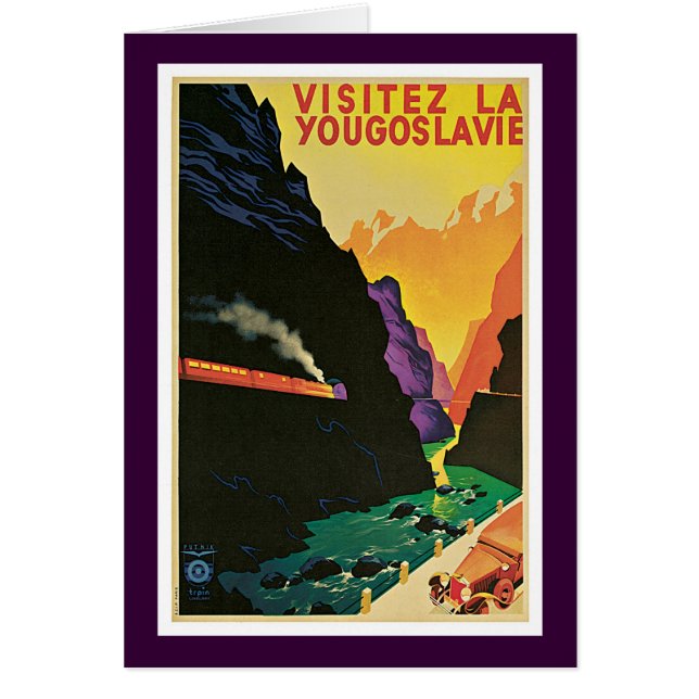 Visitez La Yougoslavie (Frente)