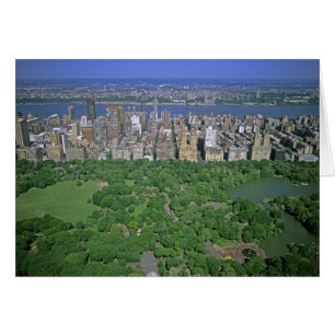 Vista aérea de Central Park y el lado oeste