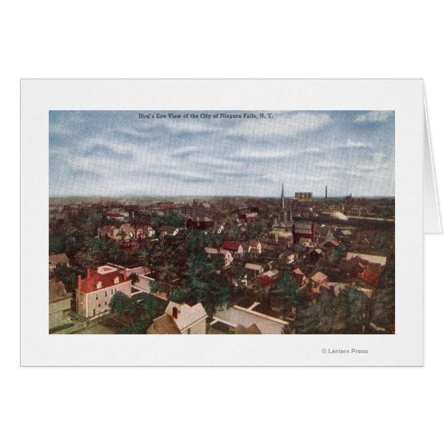 Vista aérea de la ciudad (Anverso (Horizontal))