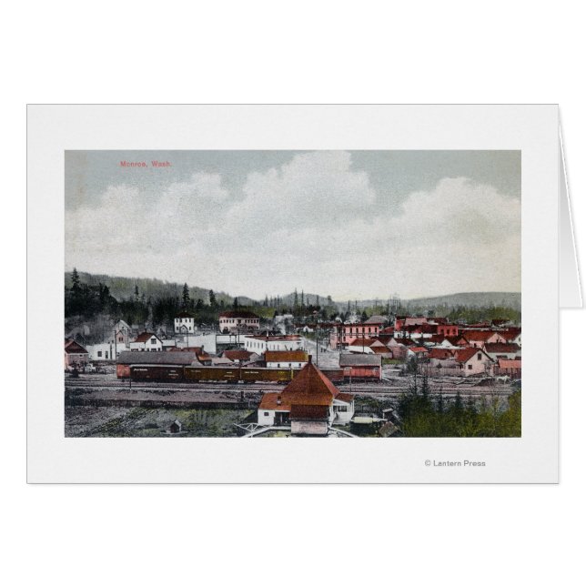 Vista aérea de la ciudad (Anverso (Horizontal))