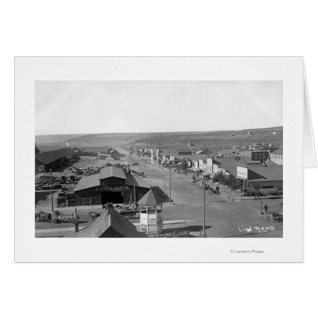 Vista aérea de la ciudad 6 (Anverso (Horizontal))