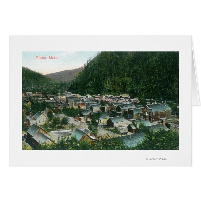 Vista aérea de la ciudad de Murray, ID (Anverso (Horizontal))