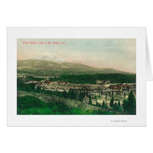 Vista aérea de la estación de Weed en la base de M (Anverso (Horizontal))