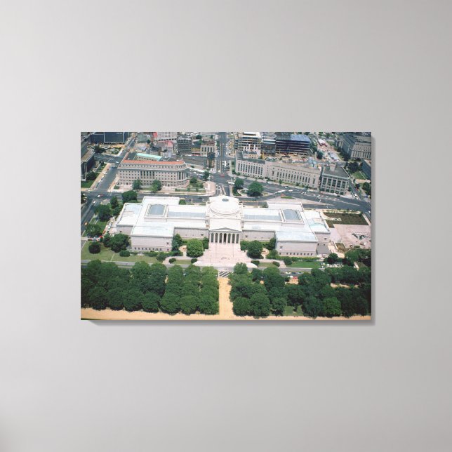 Vista aérea de la Galería Nacional de Arte (Anverso)