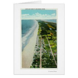 Vista aérea de la playa