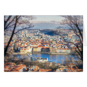 Vista aérea de Praga