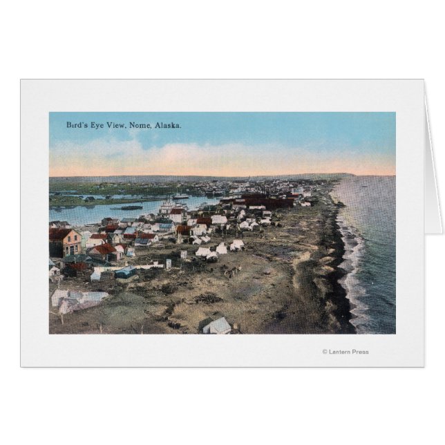 Vista aérea de TownNome, AK (Anverso (Horizontal))