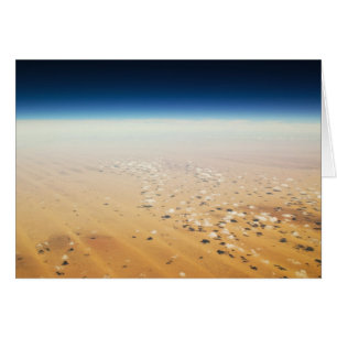 Vista aérea de un desierto